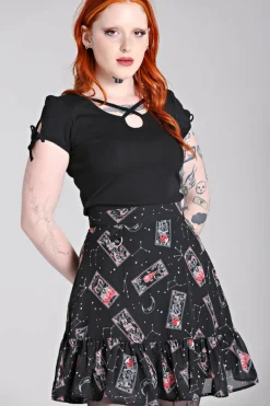 Women Hell Bunny Mini Skirts<Duality Skirt