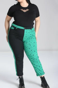Women Hell Bunny Blouses<Duo Bat Jeans
