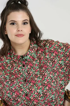Women Hell Bunny Shirts<Effie Shirt