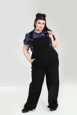 Women Hell Bunny Dungarees<Elly May Denim Dungaree