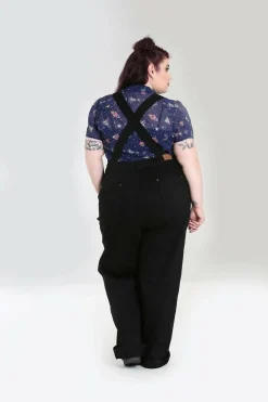 Women Hell Bunny Dungarees<Elly May Denim Dungaree