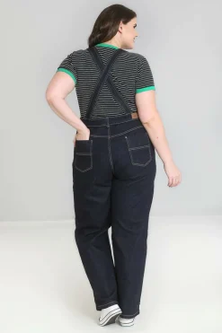 Women Hell Bunny Dungarees<Elly May Denim Dungaree