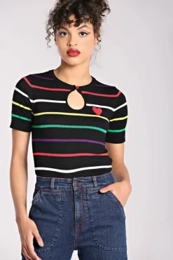 Women Hell Bunny Knitted Tops<Evangelista Top