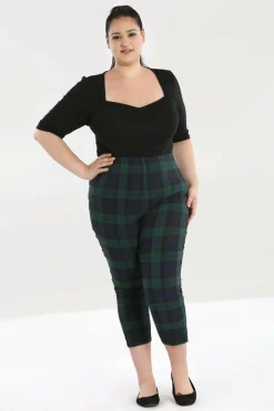 Women Hell Bunny Trousers<Evelyn Cigarette Trousers