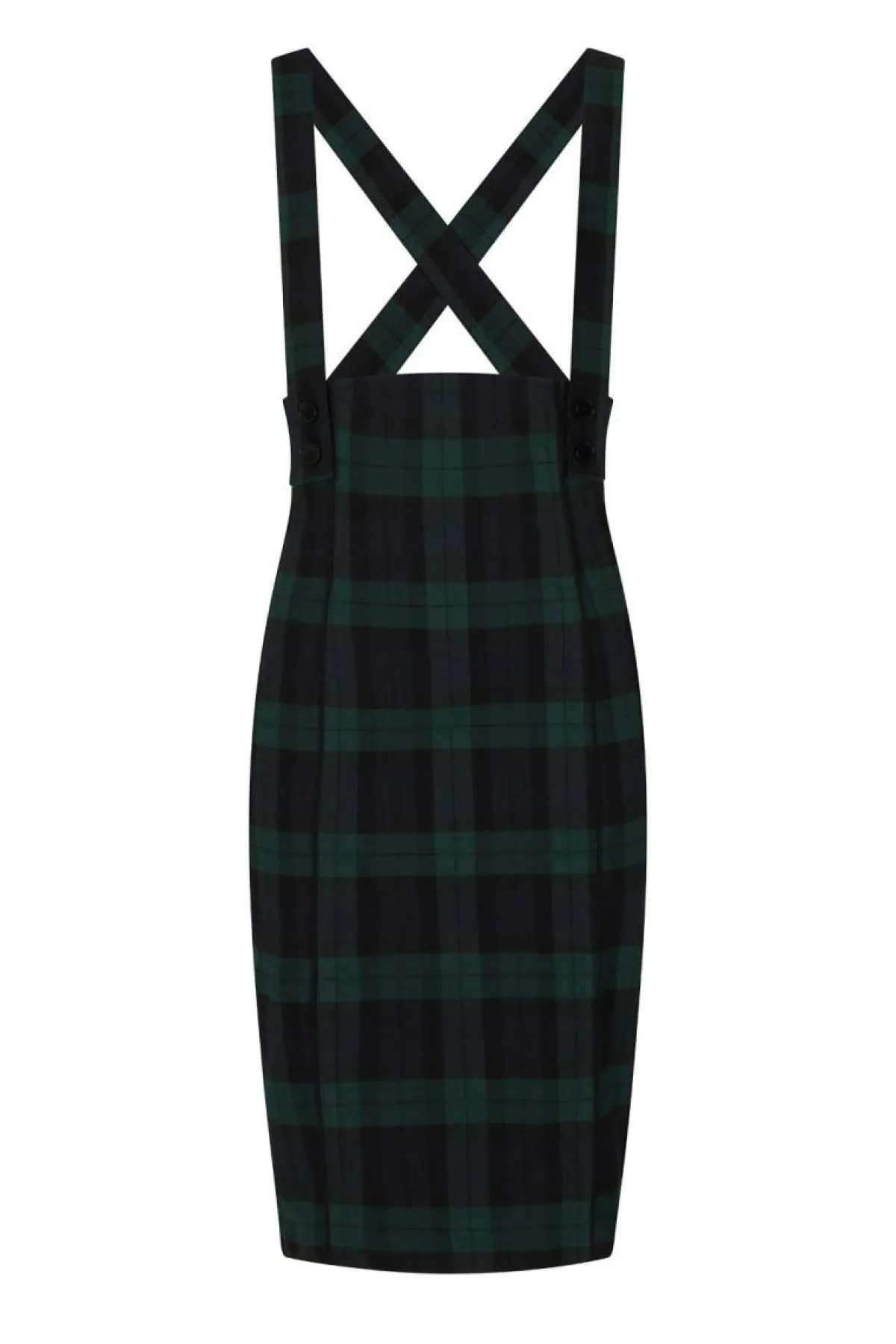 Women Hell Bunny Knee Skirts<Evelyn Pinafore Skirt