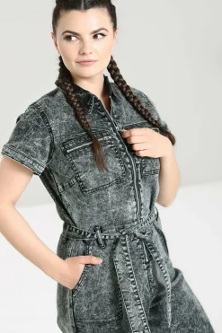 Women Hell Bunny Blouses<Finn Boilersuit