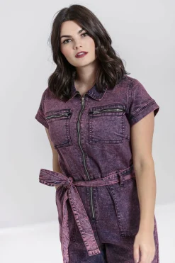 Women Hell Bunny Blouses<Finn Boilersuit