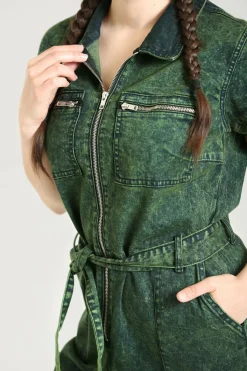 Women Hell Bunny Blouses<Finn Boilersuit