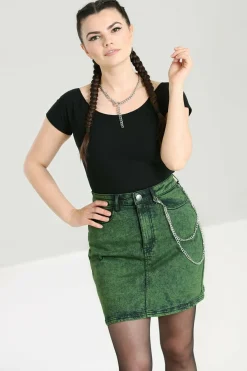 Women Hell Bunny Blouses<Finn Mini Skirt