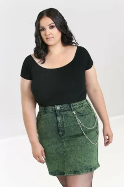 Women Hell Bunny Blouses<Finn Mini Skirt