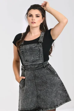 Women Hell Bunny Blouses<Finn Pinafore Dress