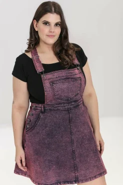 Women Hell Bunny Blouses<Finn Pinafore Dress