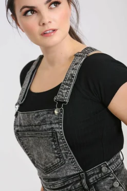 Women Hell Bunny Blouses<Finn Pinafore Dress