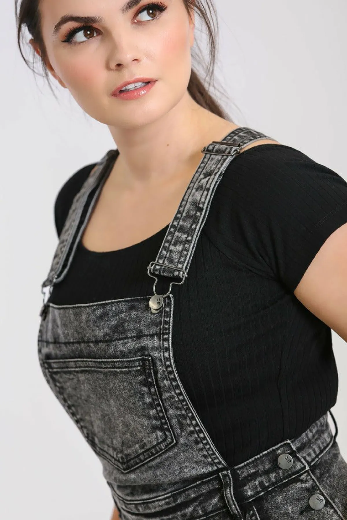 Women Hell Bunny Blouses<Finn Pinafore Dress