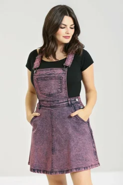 Women Hell Bunny Blouses<Finn Pinafore Dress