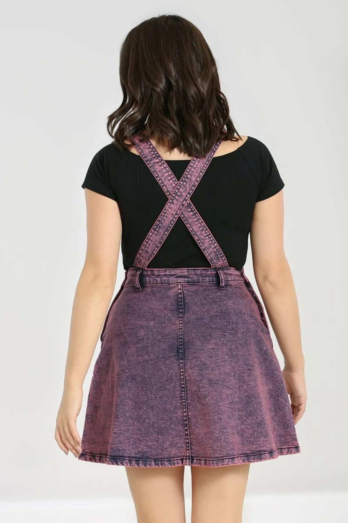Women Hell Bunny Blouses<Finn Pinafore Dress