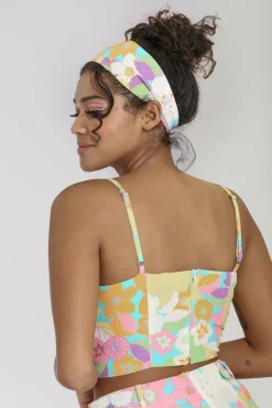 Women Hell Bunny Crop Tops<Florette Crop Top