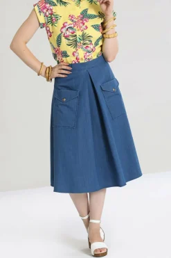 Women Hell Bunny Knee Skirts<Freddie Skirt