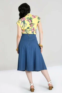 Women Hell Bunny Knee Skirts<Freddie Skirt