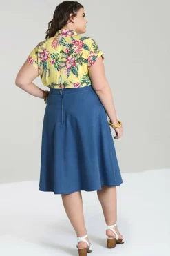 Women Hell Bunny Knee Skirts<Freddie Skirt