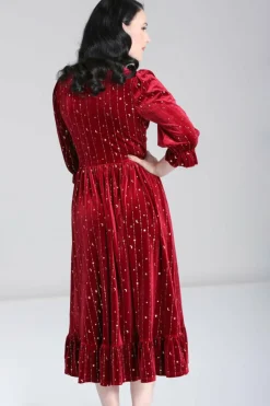 Women Hell Bunny Midi Dresses<Galactica Dress