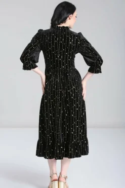 Women Hell Bunny Midi Dresses<Galactica Dress