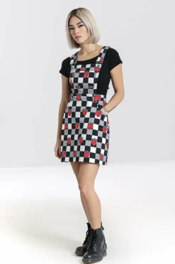 Women Hell Bunny Mini Dresses<Ginberry Pinafore Dress