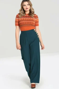Women Hell Bunny Trousers<Ginger Swing Trousers