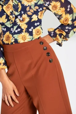 Women Hell Bunny Trousers<Ginger Swing Trousers