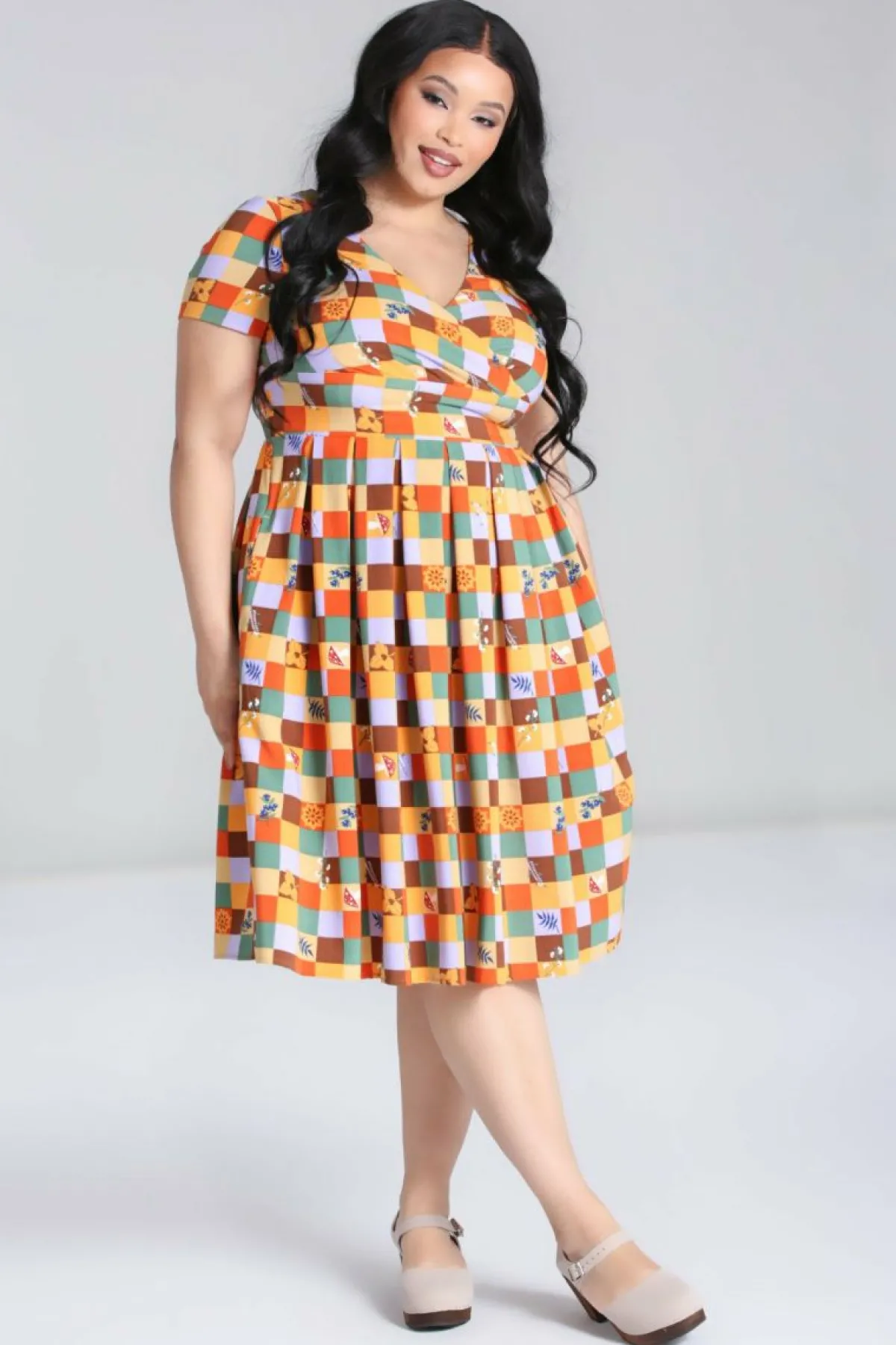 Women Hell Bunny Midi Dresses<Hawthorn Dress