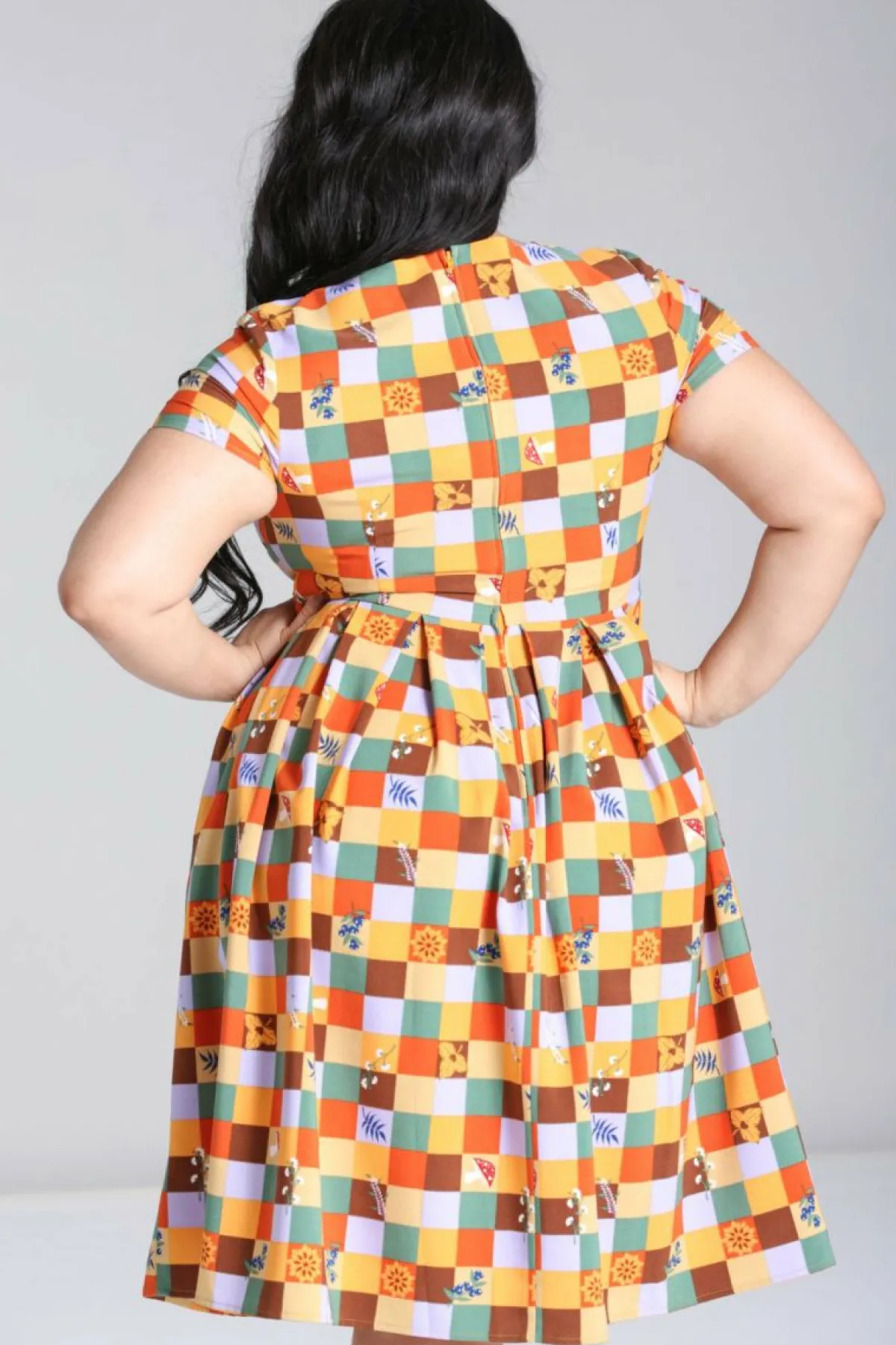 Women Hell Bunny Midi Dresses<Hawthorn Dress