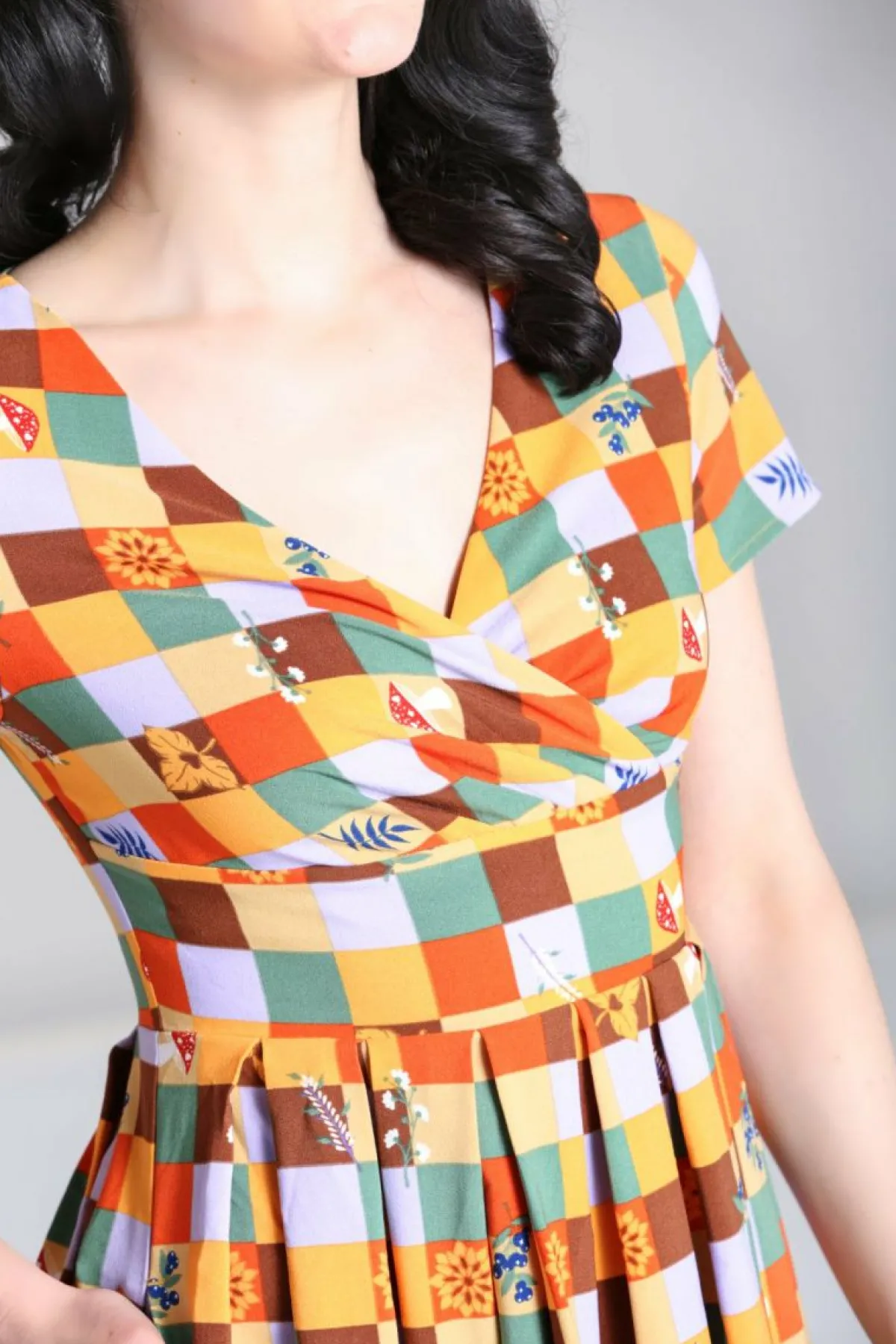 Women Hell Bunny Midi Dresses<Hawthorn Dress