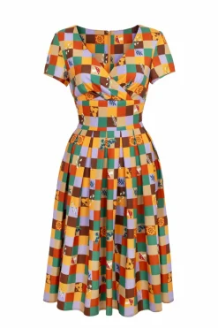 Women Hell Bunny Midi Dresses<Hawthorn Dress