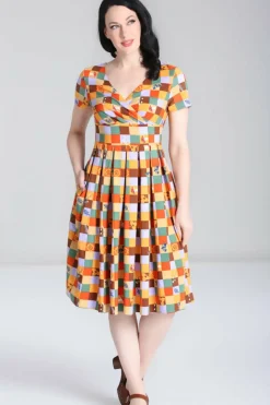 Women Hell Bunny Midi Dresses<Hawthorn Dress