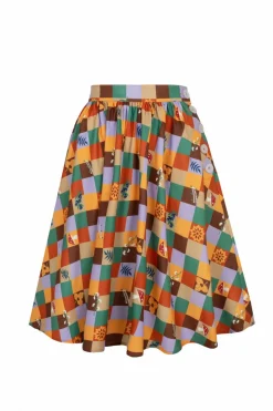 Women Hell Bunny Knee Skirts<Hawthorn Skirt
