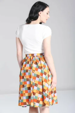 Women Hell Bunny Knee Skirts<Hawthorn Skirt