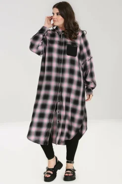 Women Hell Bunny Shirts<Hayley Shirt Dress