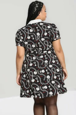 Women Hell Bunny Mini Dresses<Heart Lock Mini Dress