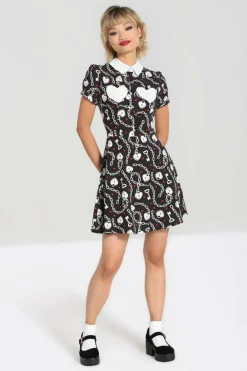 Women Hell Bunny Mini Dresses<Heart Lock Mini Dress