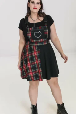 Women Hell Bunny Mini Dresses<Heather Pinafore Dress