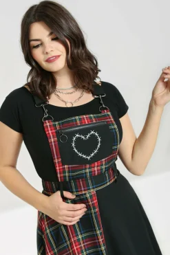 Women Hell Bunny Mini Dresses<Heather Pinafore Dress