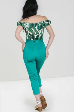 Women Hell Bunny Trousers<Helen Cigarette Trousers