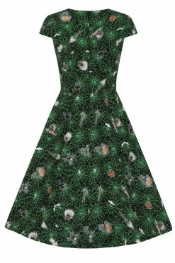 Women Hell Bunny Knee Dresses<Hex Mid Dress