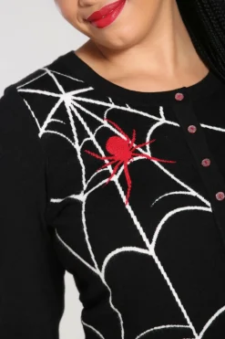 Women Hell Bunny Cardigans<In A Web Cardigan