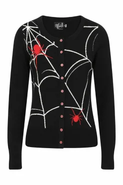 Women Hell Bunny Cardigans<In A Web Cardigan