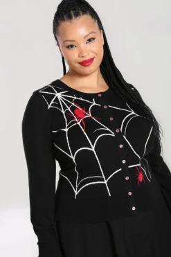 Women Hell Bunny Cardigans<In A Web Cardigan