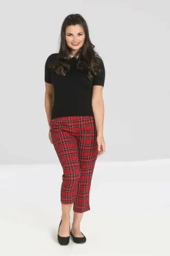 Women Hell Bunny Trousers<Irvine Cigarette Trousers