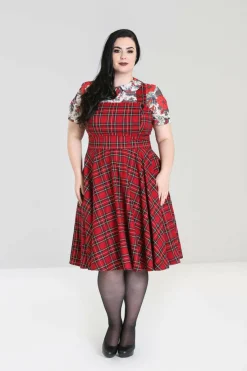 Women Hell Bunny Midi Dresses<Irvine Pinafore Dress