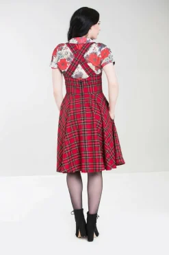Women Hell Bunny Midi Dresses<Irvine Pinafore Dress