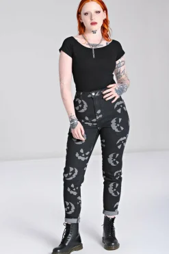 Women Hell Bunny Blouses<Jack-O-Lantern Jeans
